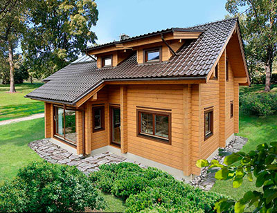 деревянный дом астана